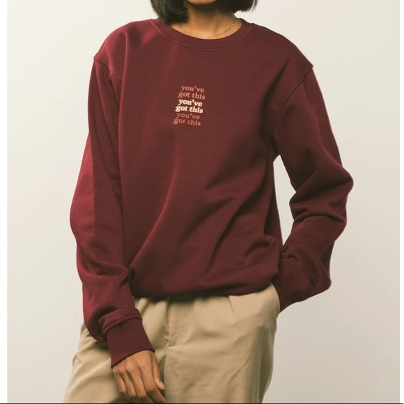 NWT Peace Collective | You’ve Got This Crewneck | Size S - Picture 2 of 6